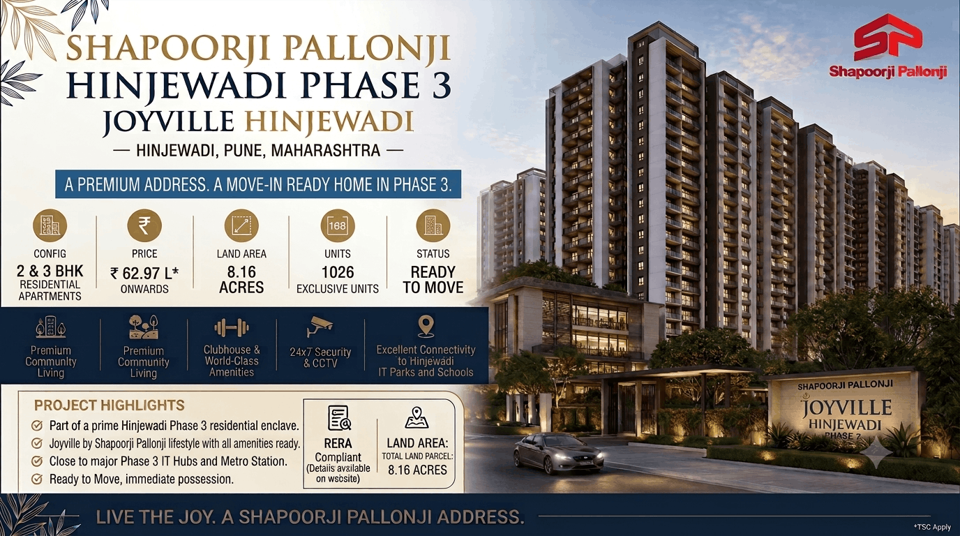 Shapoorji Pallonji Hinjewadi Phase 3