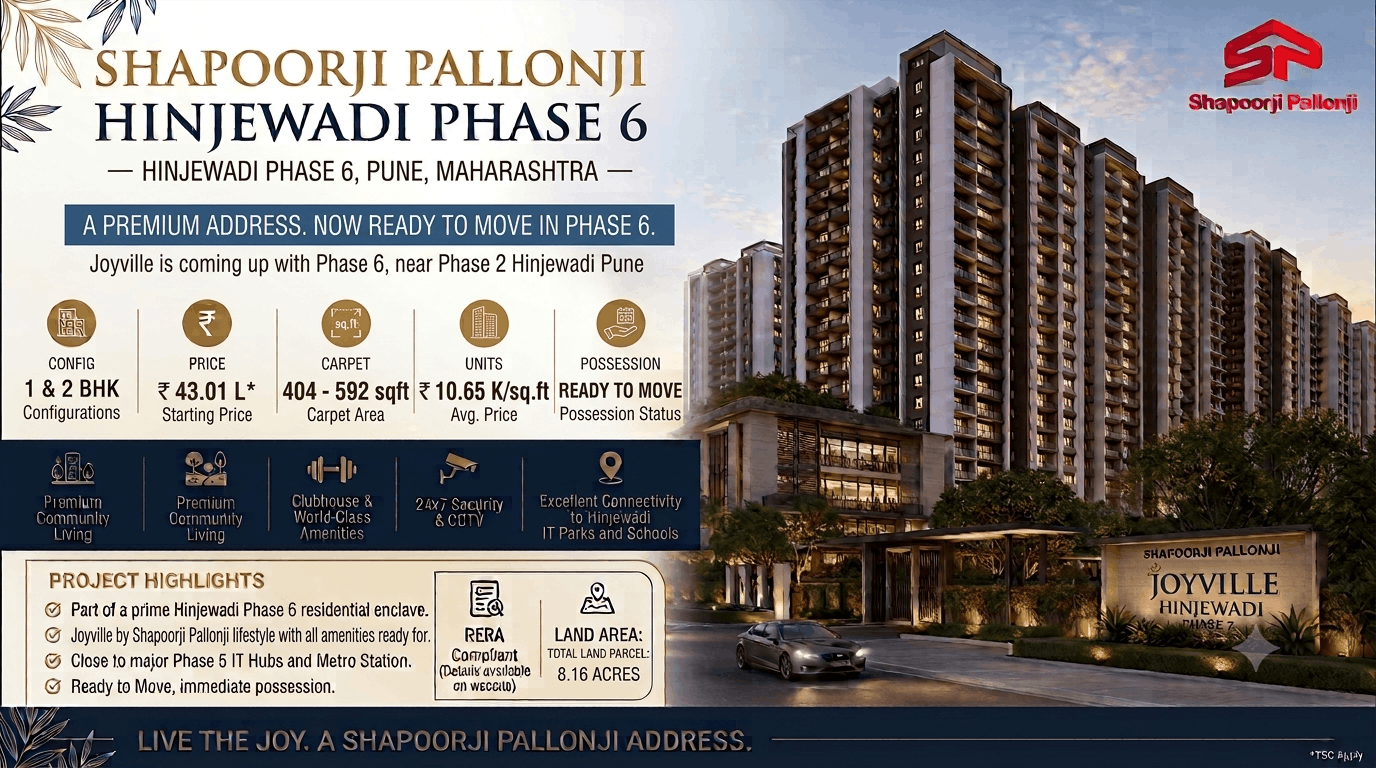 Shapoorji Pallonji Hinjewadi Phase 6