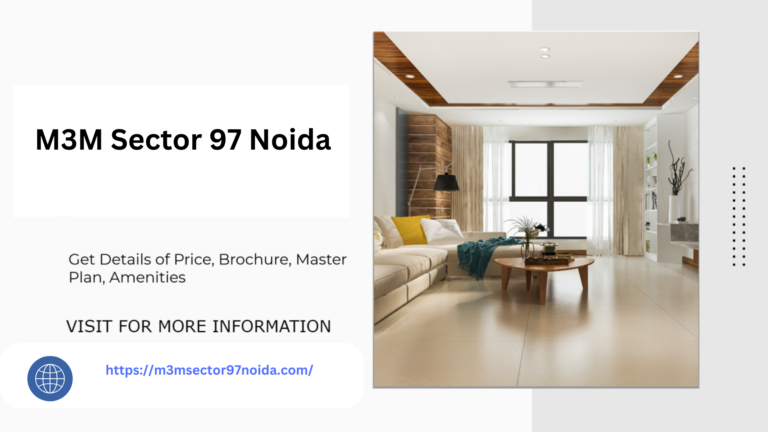 M3M Sector 97 Noida Price Low to High Options Shop | Commercial Property Projects