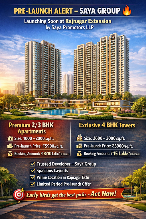 Saya Raj Nagar Extension Banner
