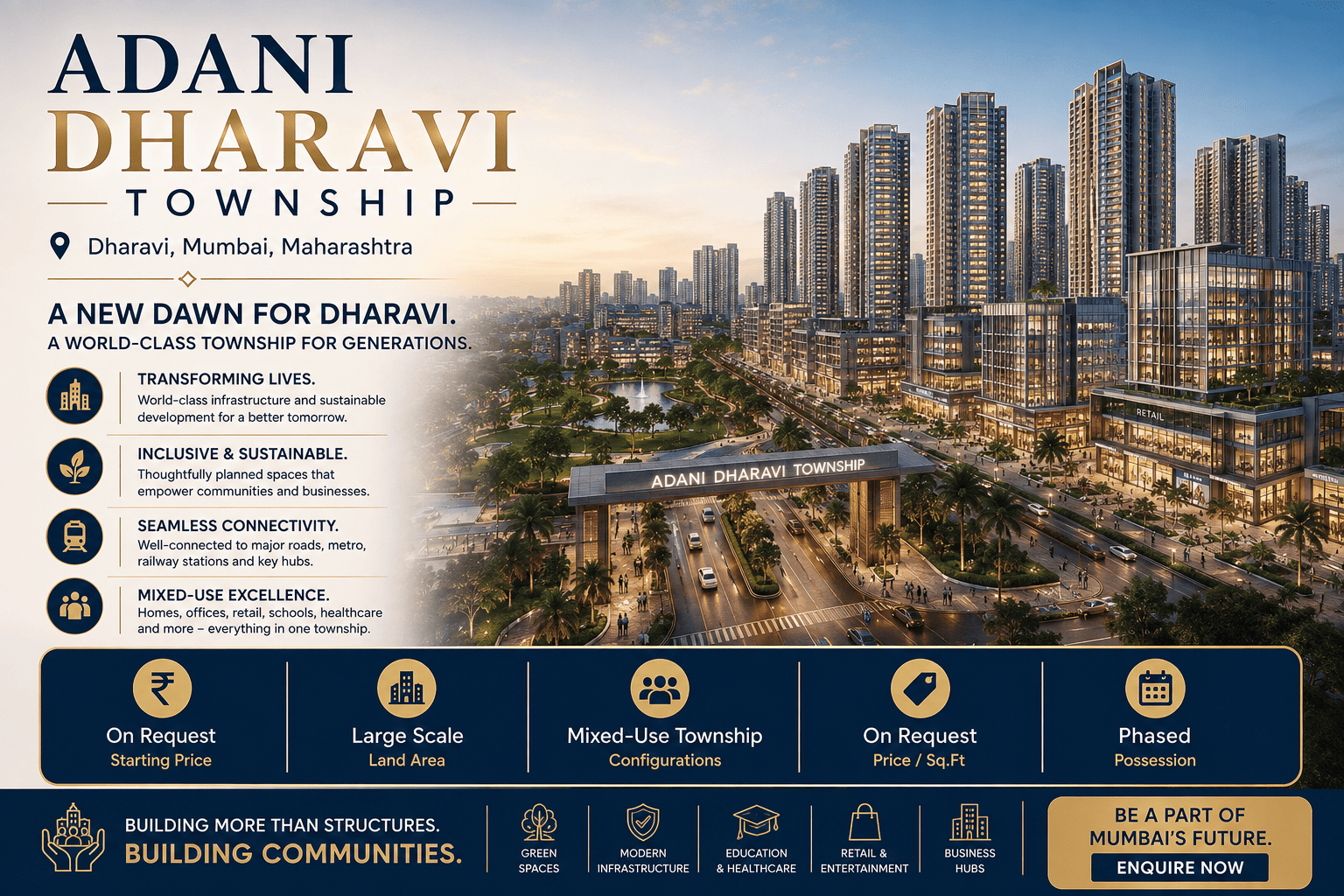 Adani Dharavi - Transformational Township in Mumbai