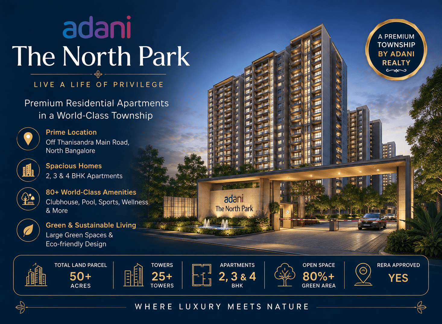Adani The North Park Luxury Villas Ahmedabad