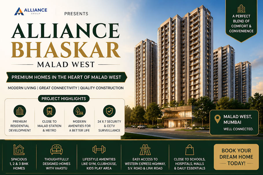 Alliance Bhaskar Malad West - Premium Apartments in Mumbai