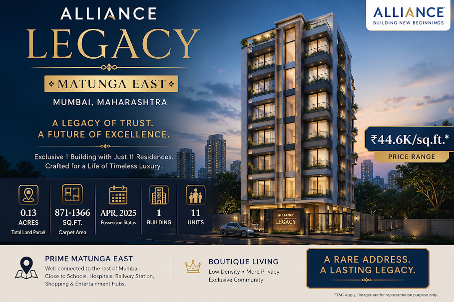Alliance Legacy Matunga East - Premium Residential Tower Mumbai