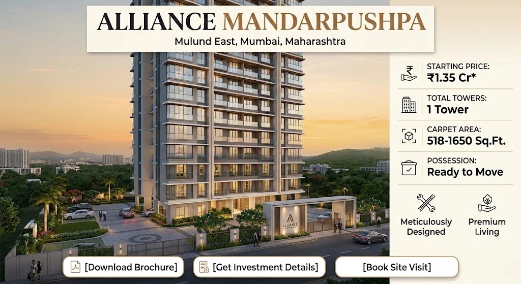 Alliance Mandarpushpa - Premium Flats in Mulund East, Mumbai