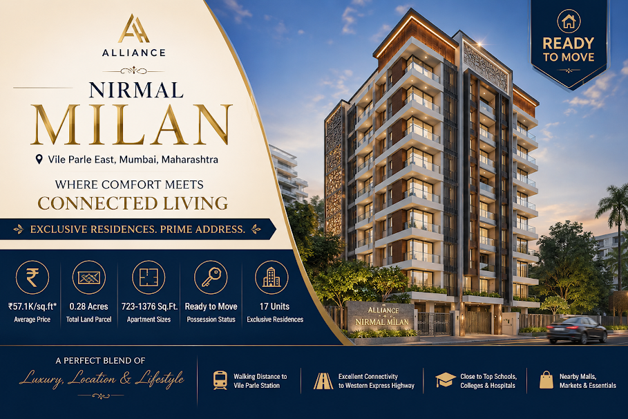 Alliance Nirmal Milan Vile Parle East - Premium Residences Mumbai