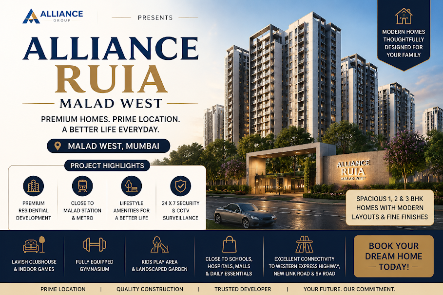 Alliance Ruia Malad West - Premium Apartments Mumbai
