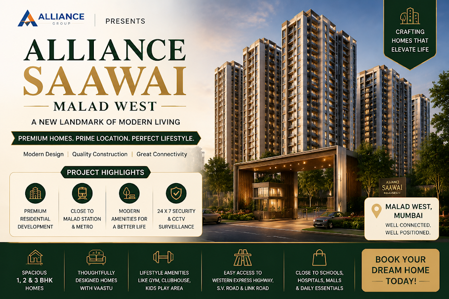 Alliance Saawai Malad West - Premium Apartments Mumbai