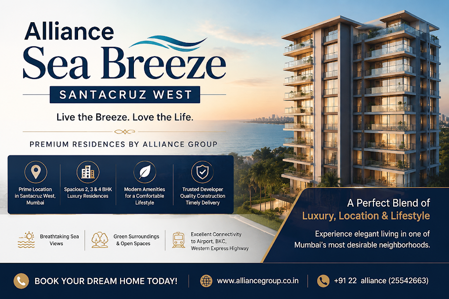 Alliance Sea Breeze Santacruz West - Luxury Apartments Mumbai