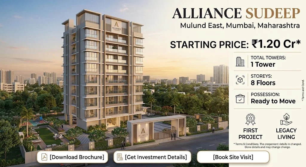 Alliance Sudeep - Premium Residential Project in Mulund East Mumbai