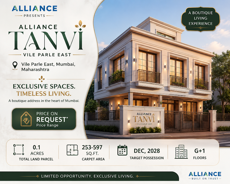 Alliance Tanvi Vile Parle East - Luxury Apartments Mumbai