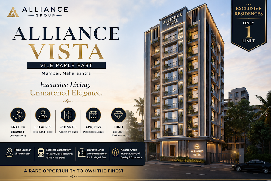 Alliance Vista Vile Parle East - Premium 2BHK Apartments Mumbai