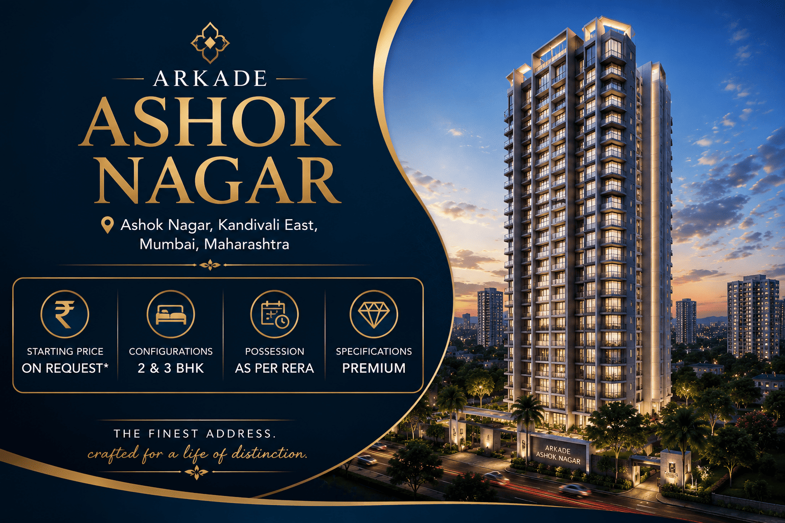 Arkade Ashok Nagar Kandivali East