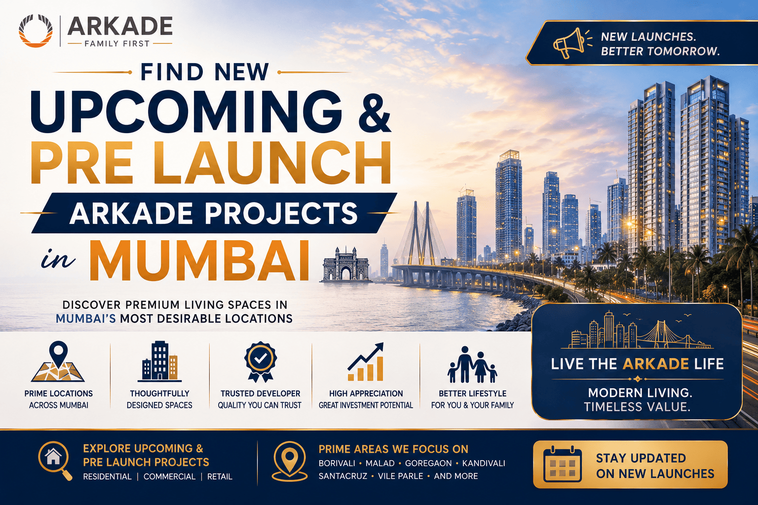 Arkade Upcoming Projects in Mumbai