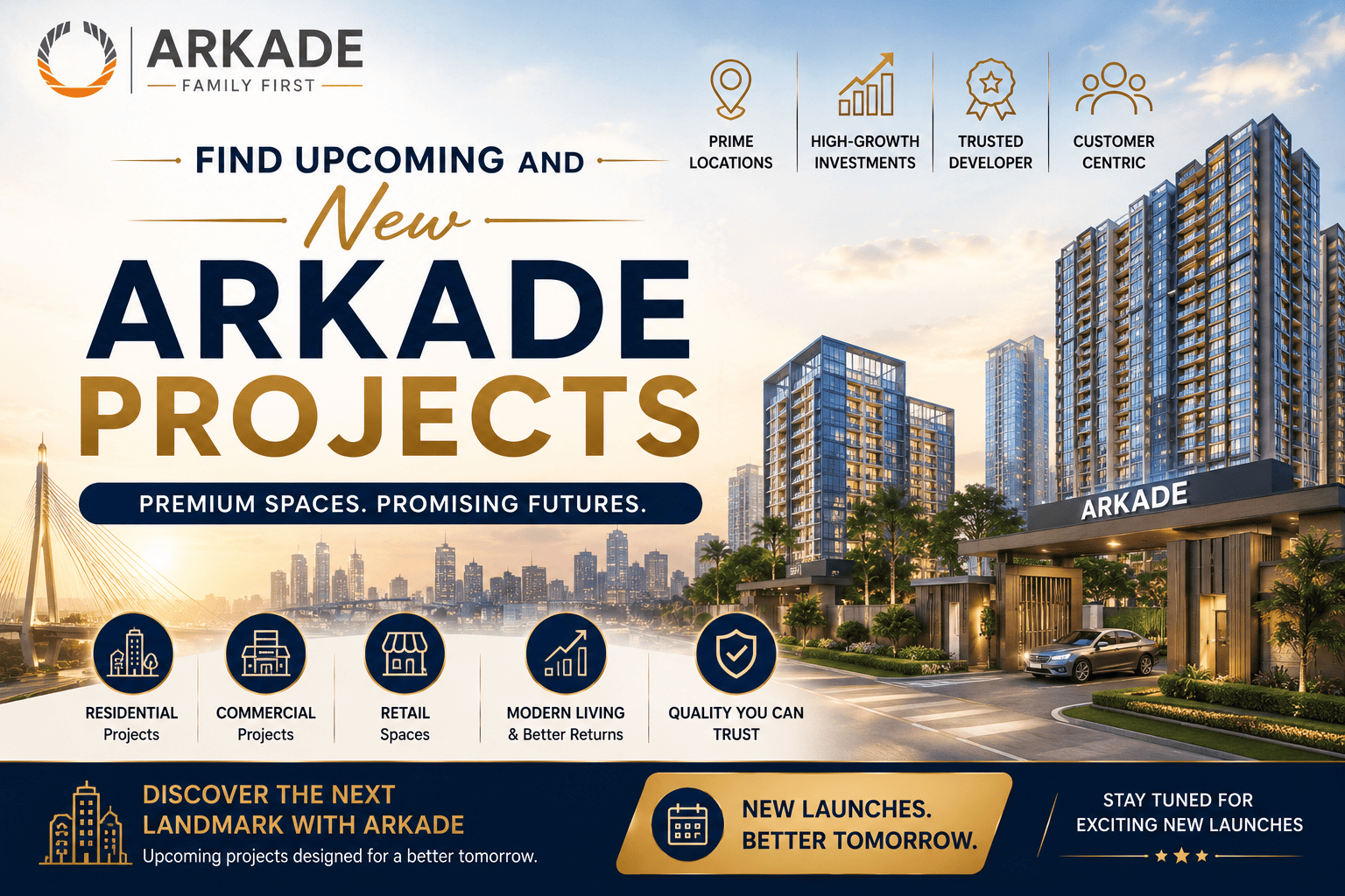 Arkade Upcoming Projects