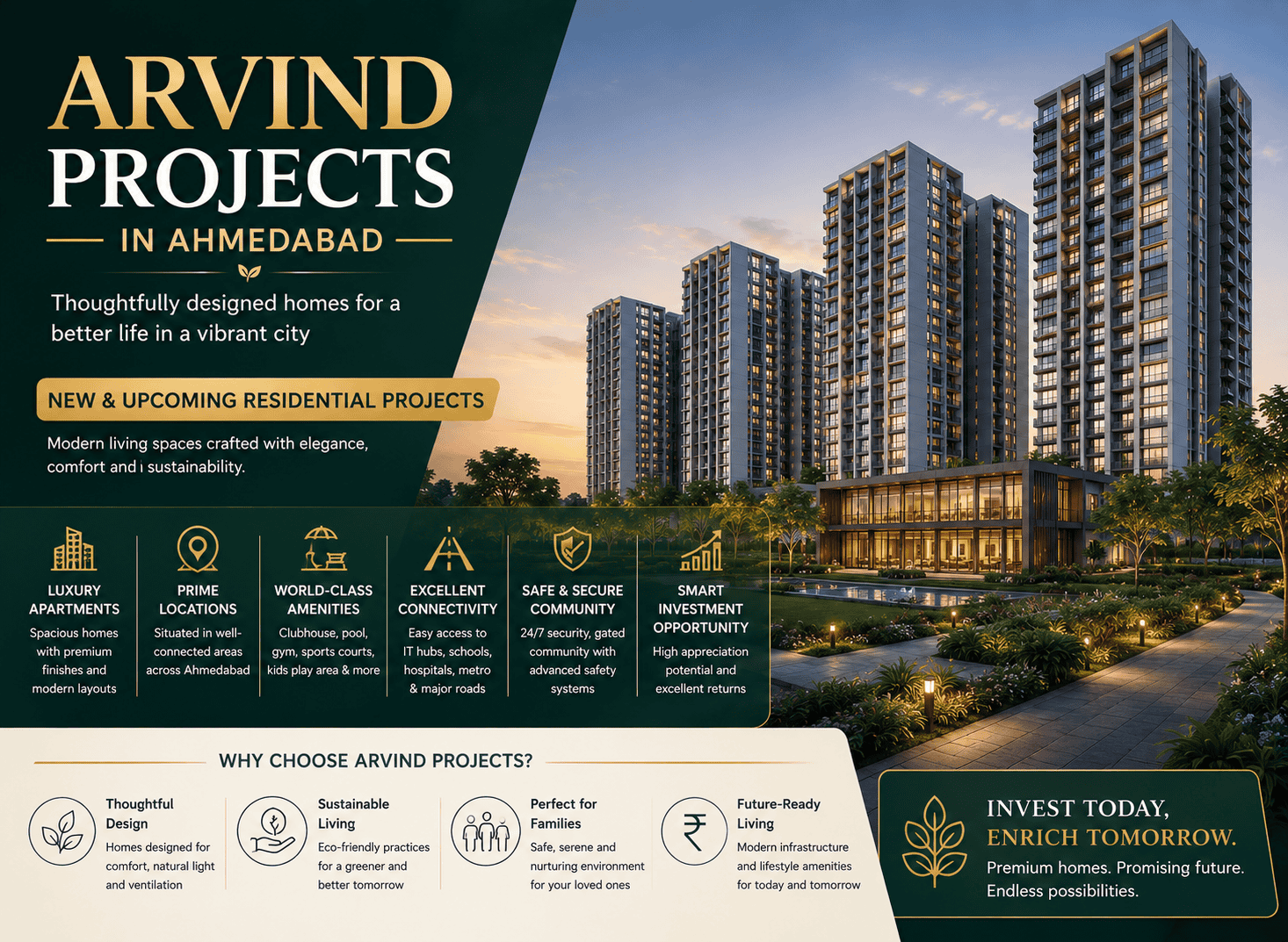 Arvind Upcoming Projects in Ahmedabad