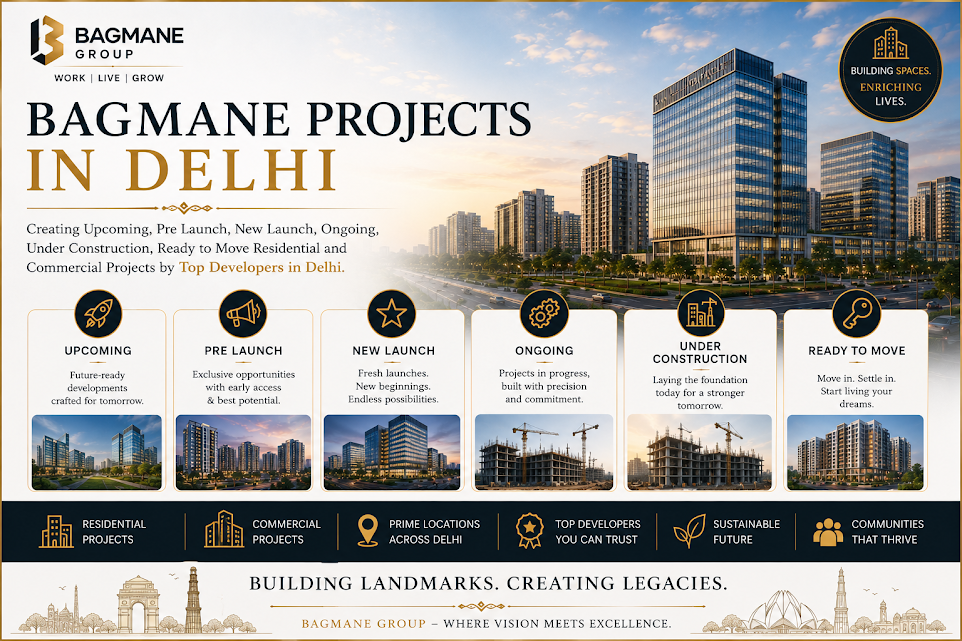 Bagmane Upcoming Projects in Delhi