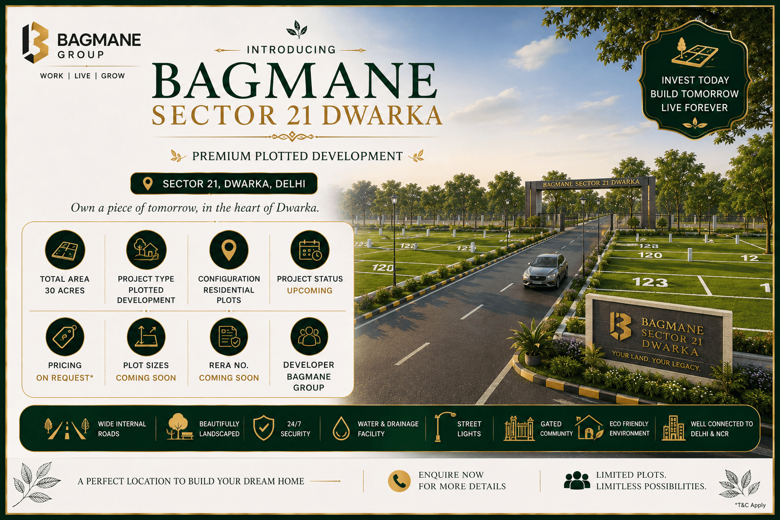Bagmane Sector 21 Dwarka