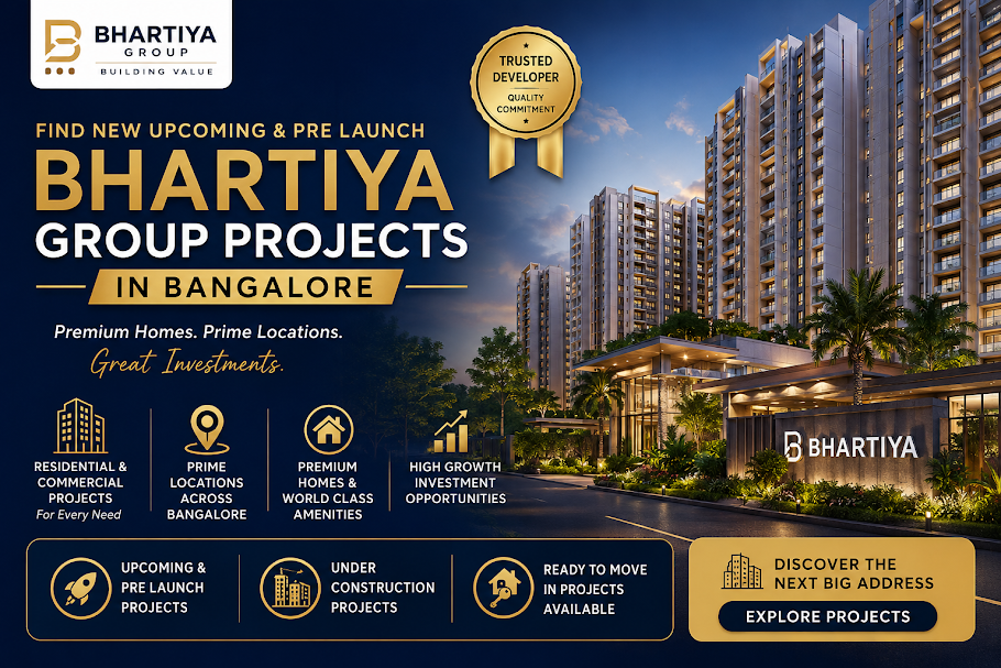 Bhartiya Group Upcoming Projects in Bangalore