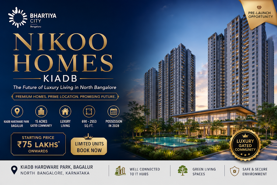 Bhartiya City Nikoo Homes KIADB