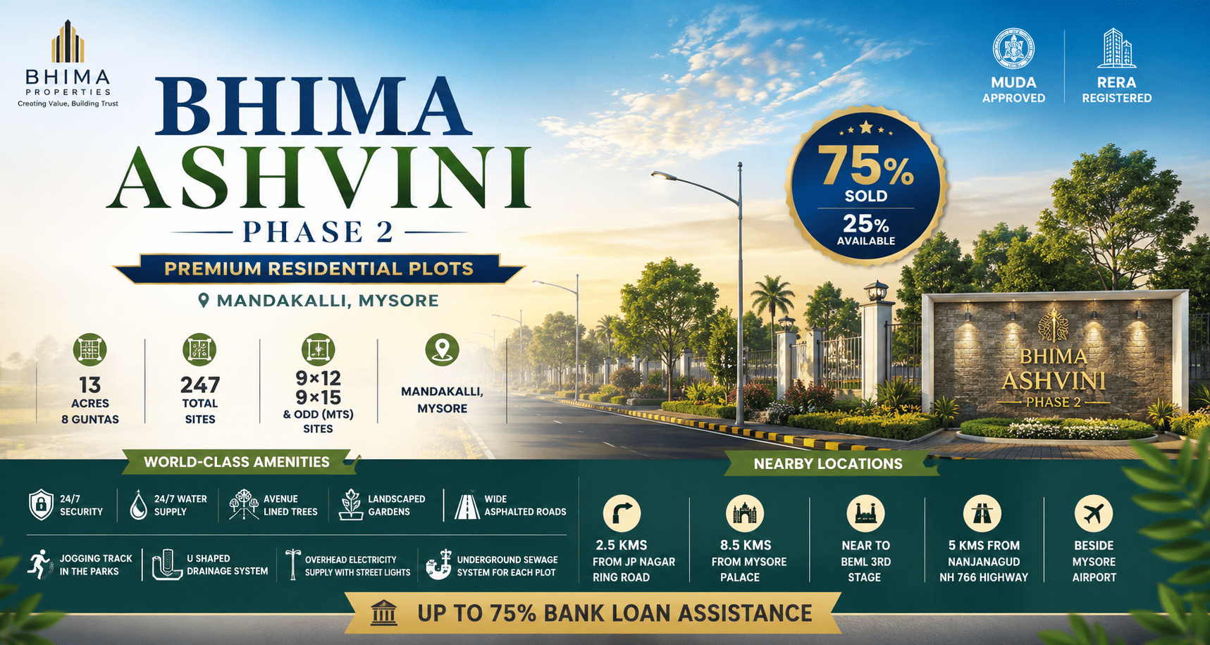 Bhima Ashvini Phase 2 Mysore - Premium Plots & Villas
