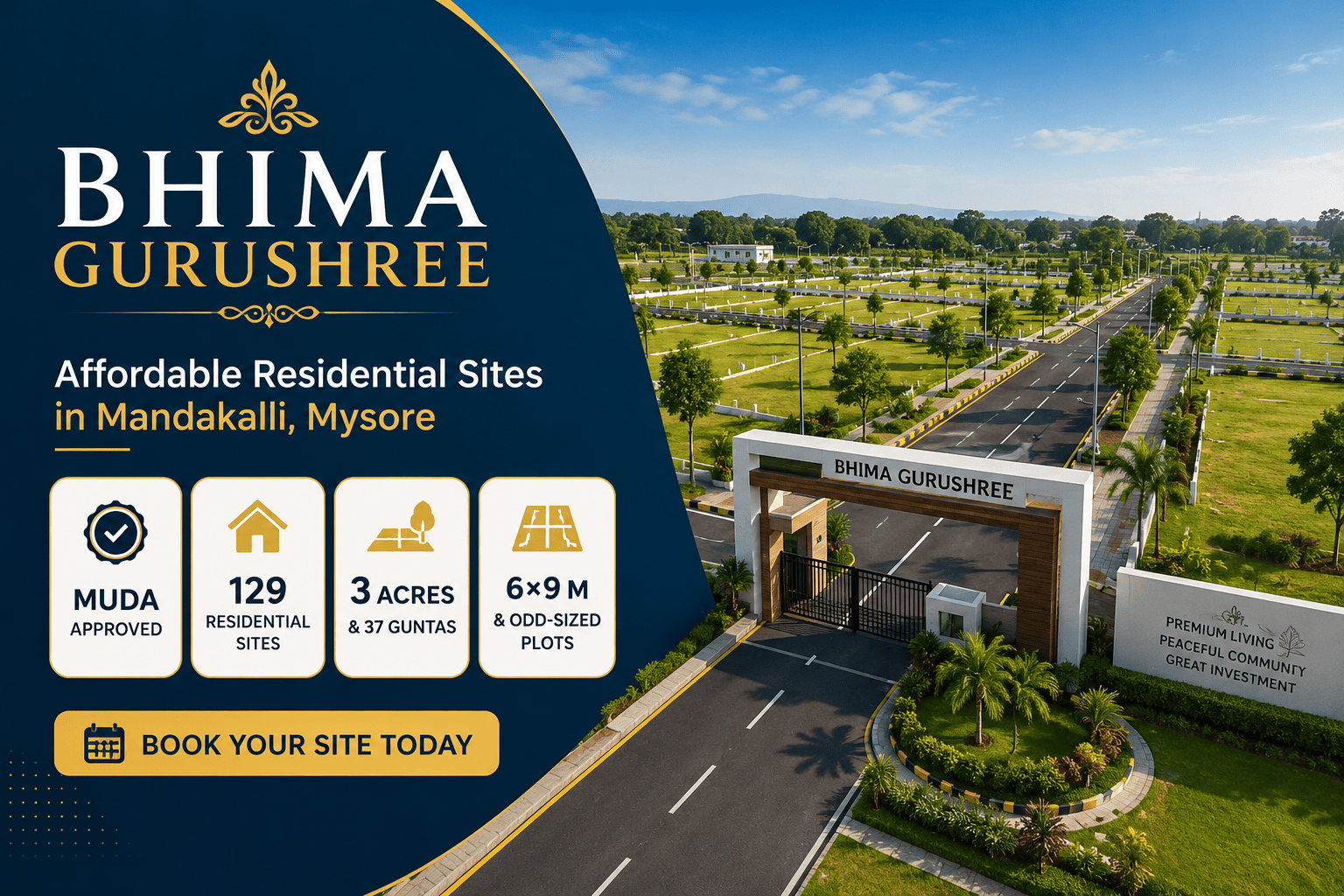 Bhima Gurushree Mysore - Premium Plots & Villas