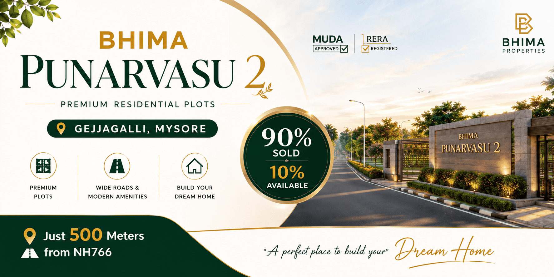 Bhima Punarvasu 2 Mysore - Premium Plots & Villas