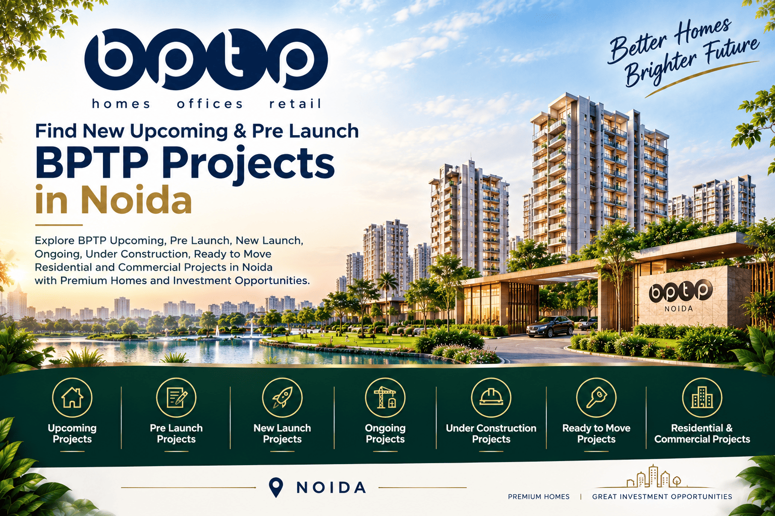 BPTP Upcoming Projects in Noida