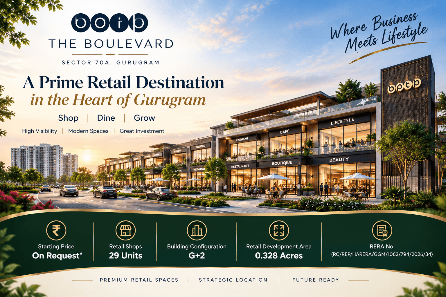 BPTP The Boulevard Sector 70A Gurgaon