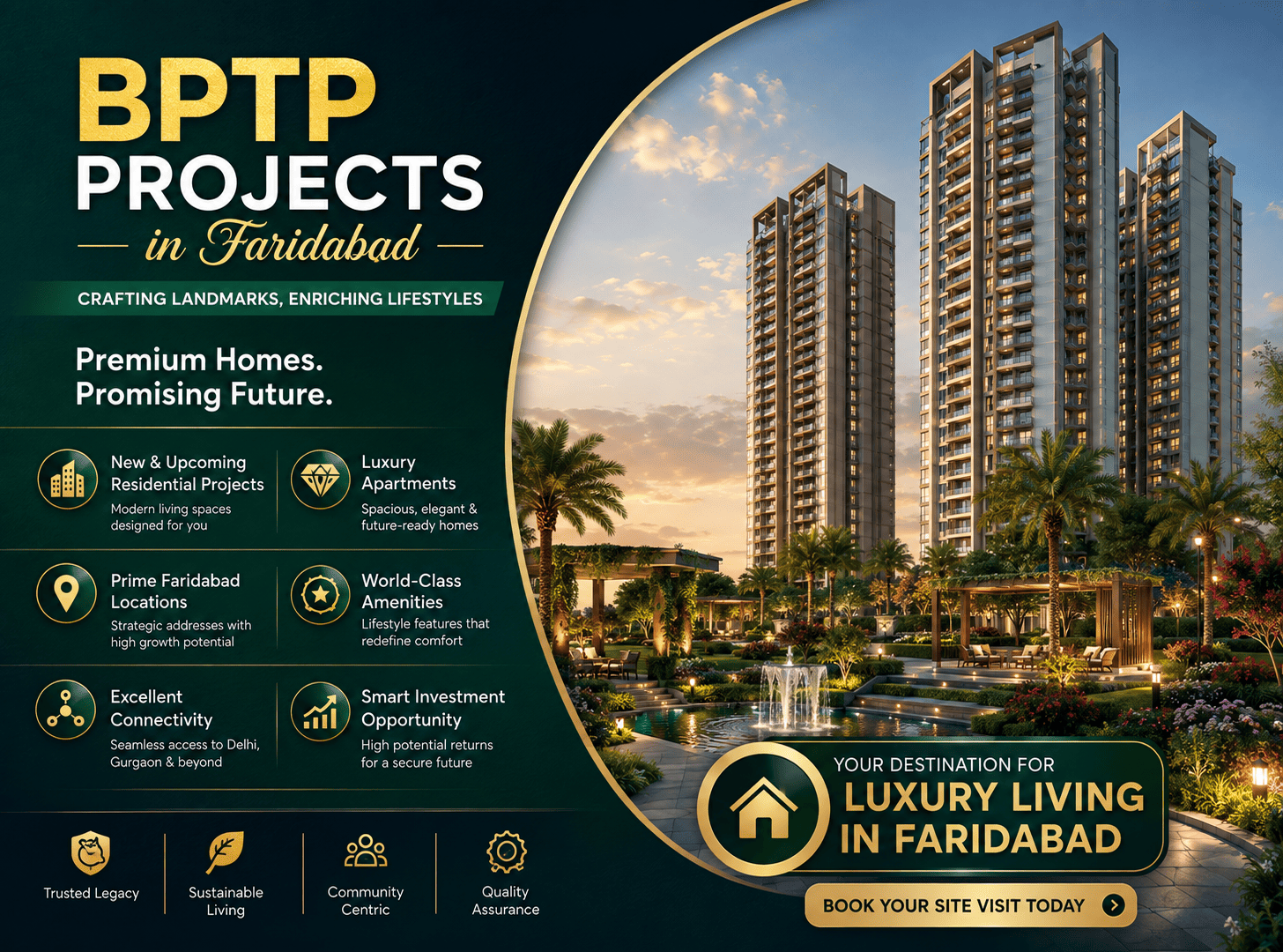 BPTP Upcoming Projects in Faridabad