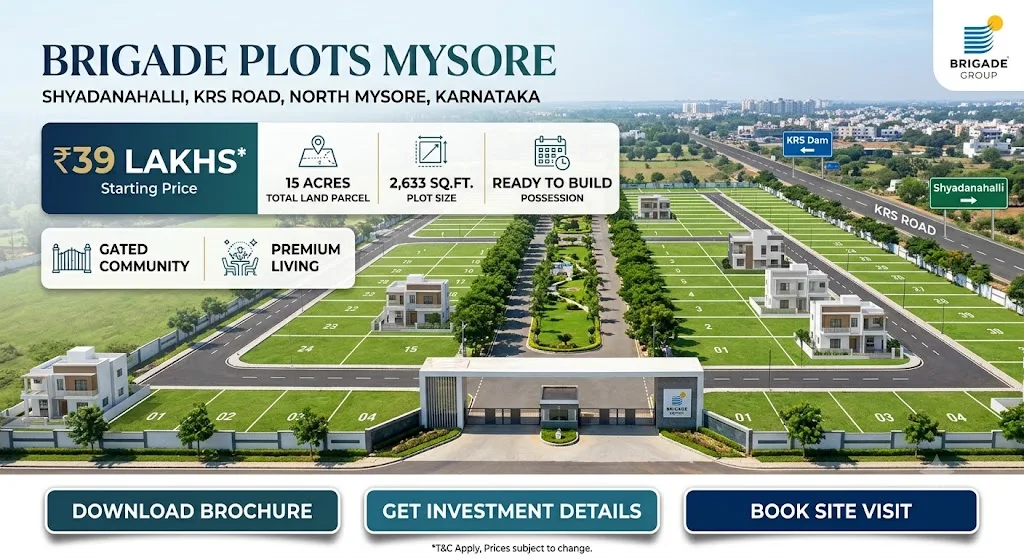 Brigade Plots Mysore