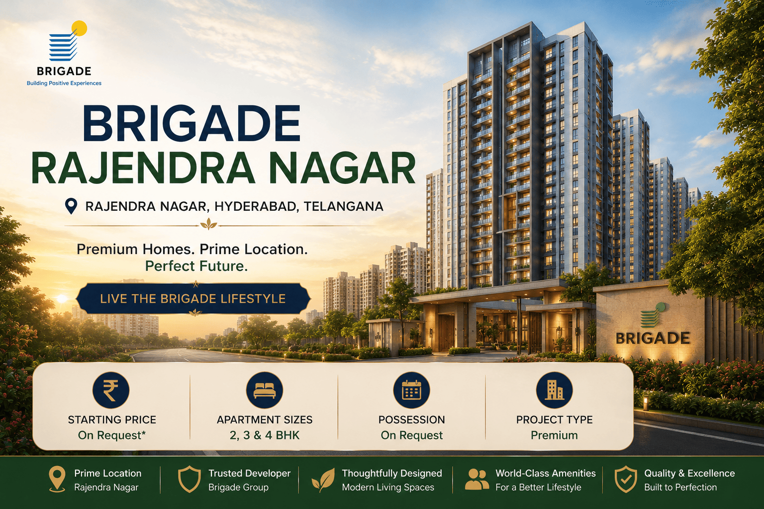 Brigade Rajendra Nagar Hyderabad