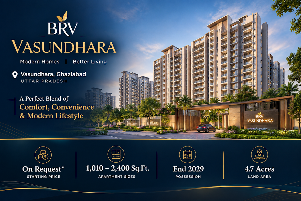 BRV Vasundhara - Premium Apartments Ghaziabad