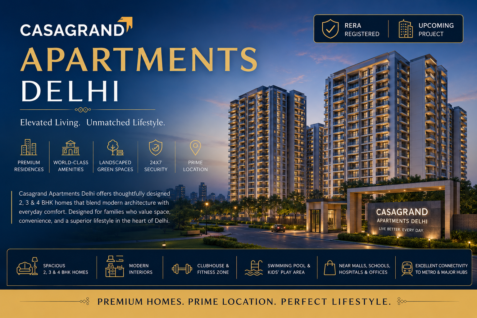 Casagrand Apartments Delhi