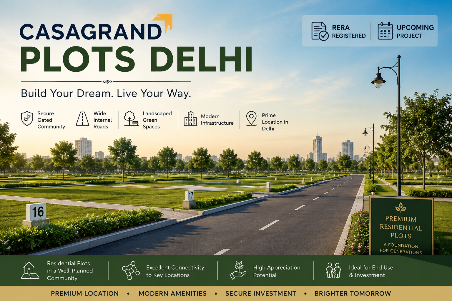 Casagrand Plots Delhi