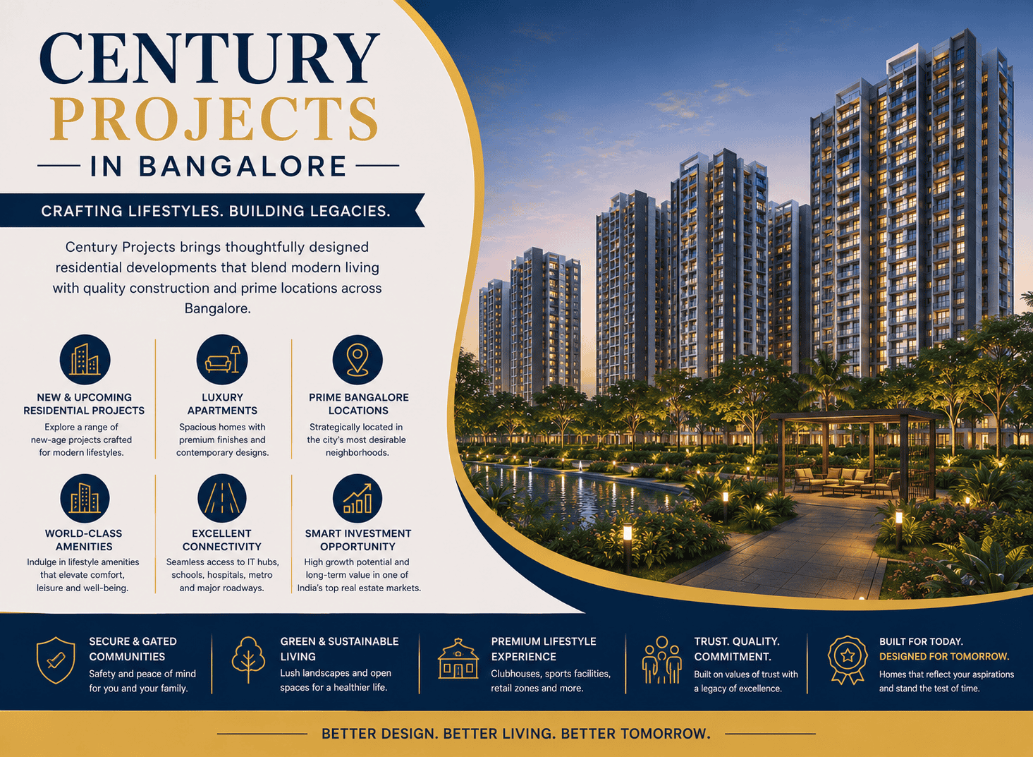 Century Upcoming Projects in Bangalore