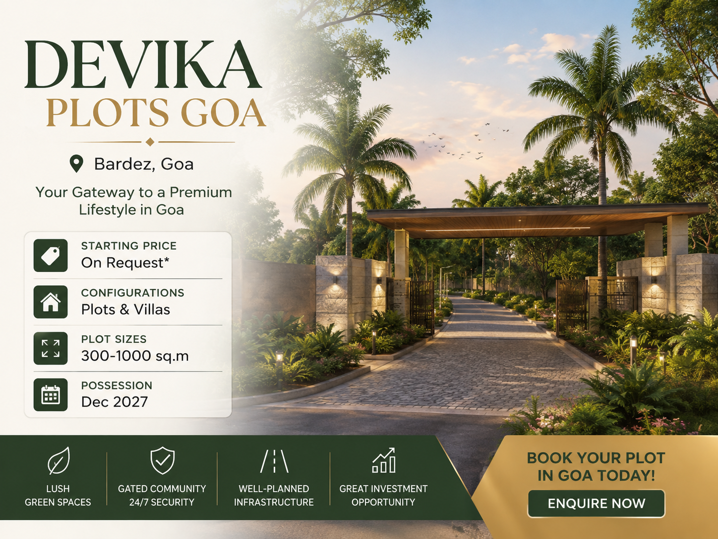 Devika Plots Goa Premium Residential Plots and Villas