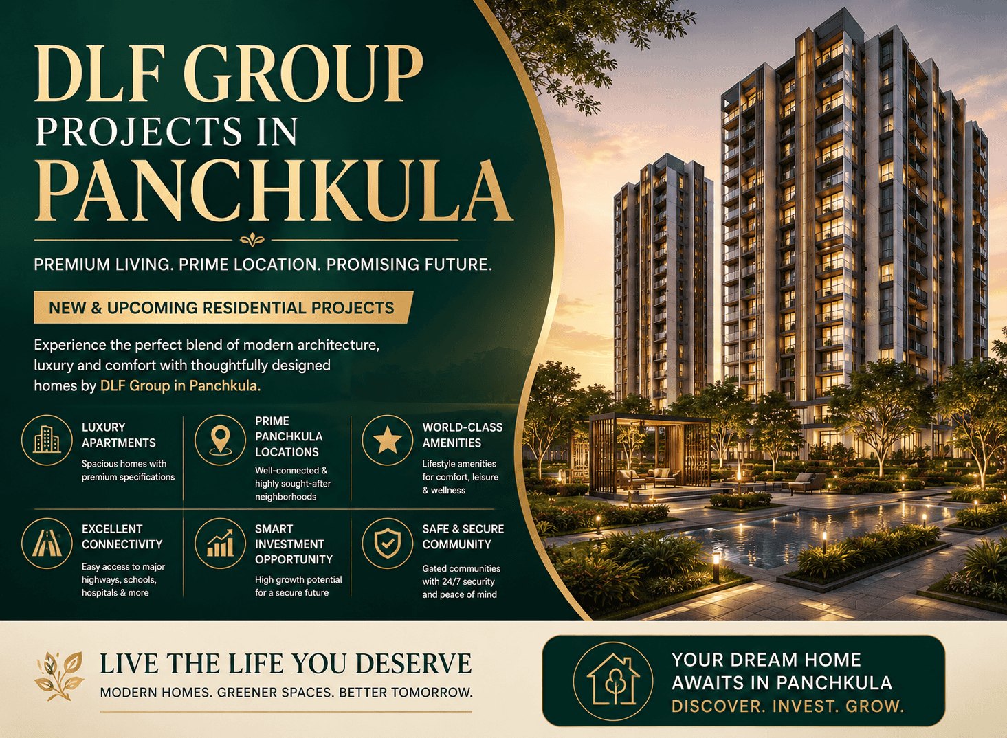 DLF Group Upcoming Projects in Panchkula