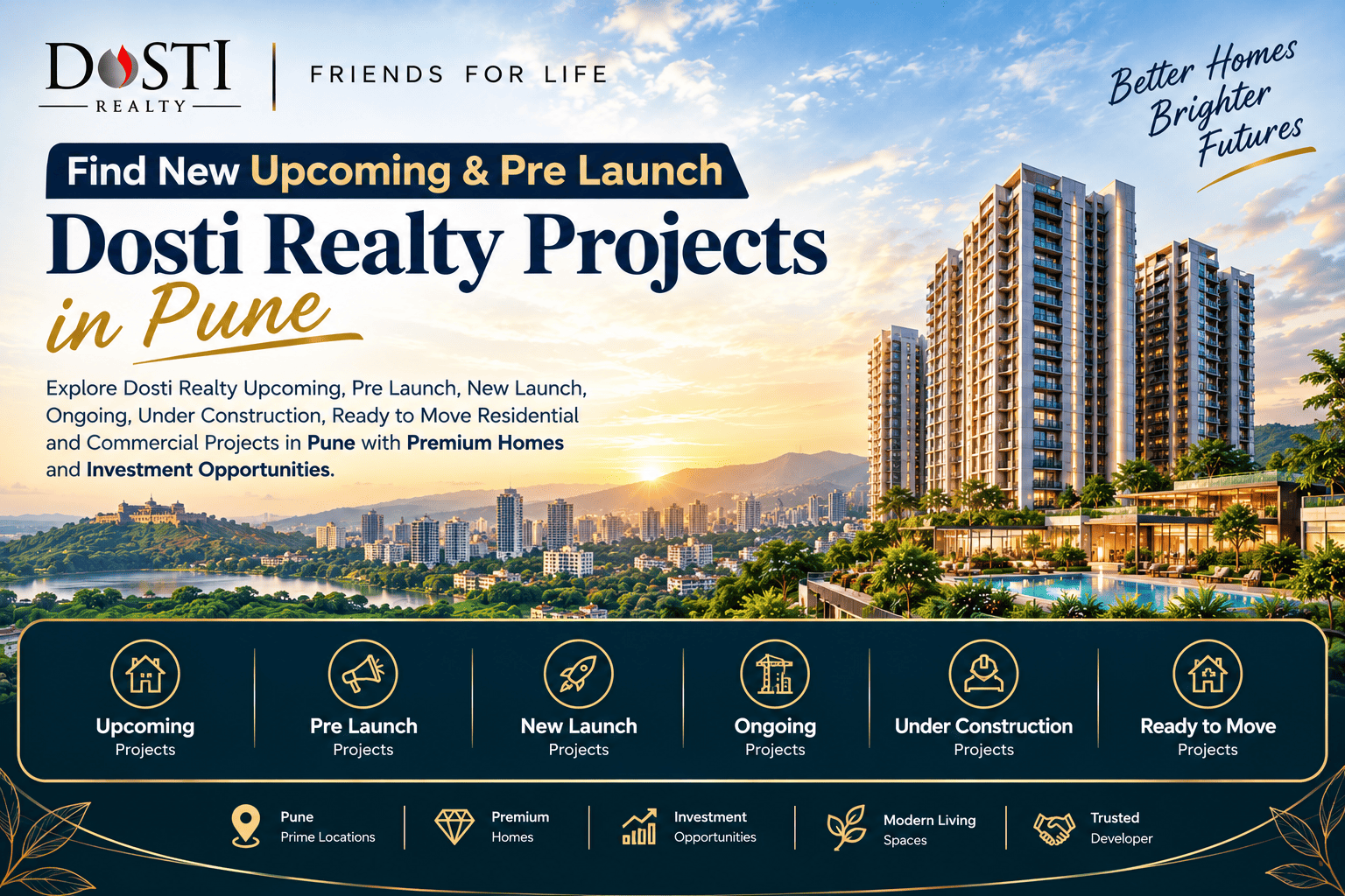 Dosti Realty Upcoming Projects in Pune