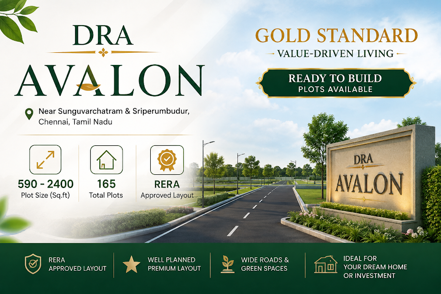 DRA Avalon Premium Plots Chennai