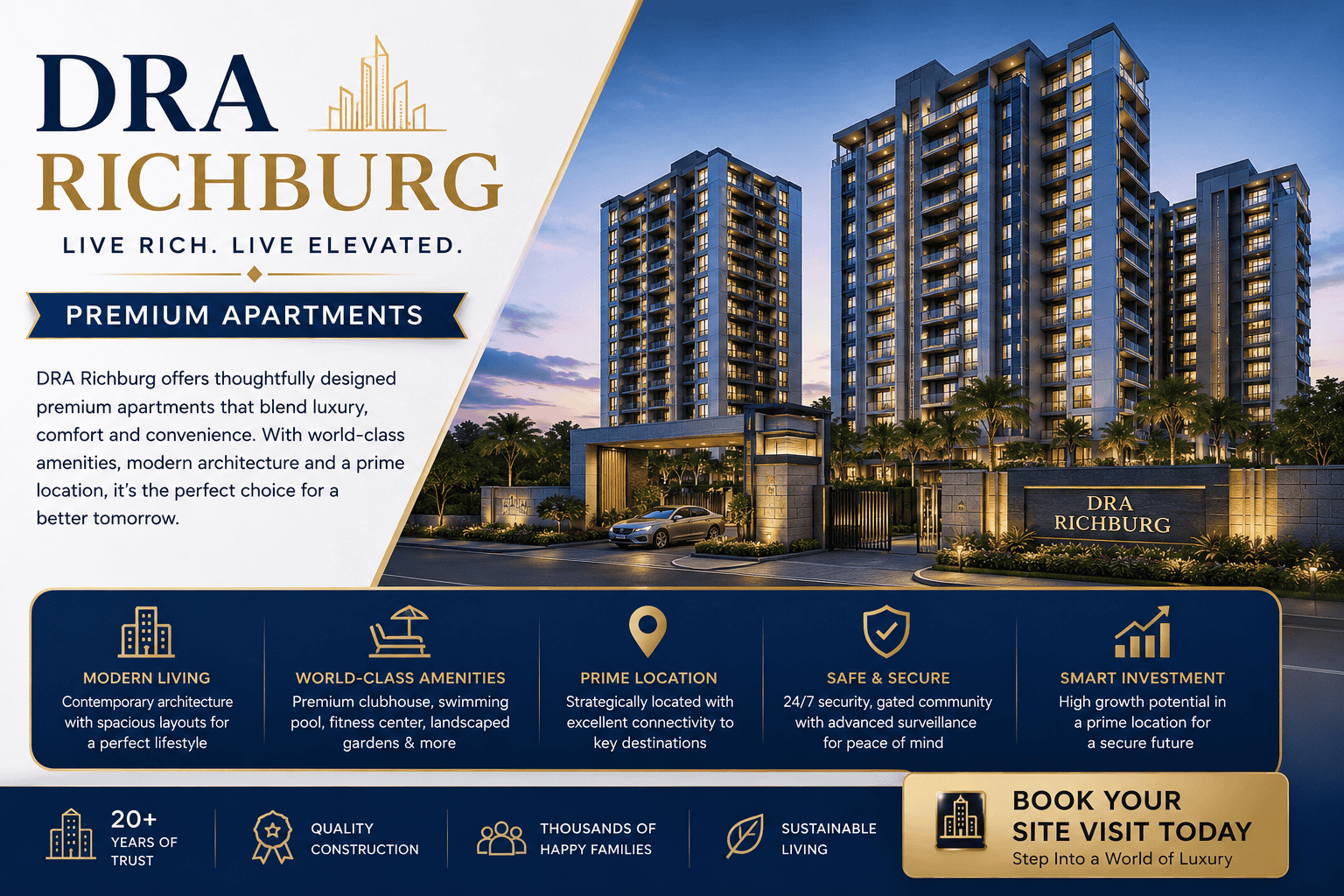 DRA Richburg Chennai - Premium Apartments