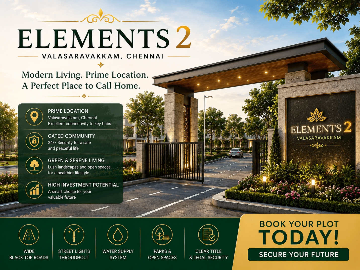 Elements 2 Valasaravakkam Chennai - Premium Senior Living Community