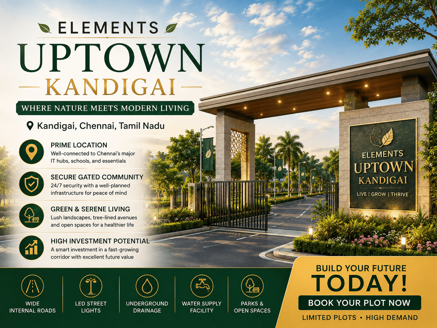 Elements Uptown Kandigai Chennai - Premium Senior Living Community