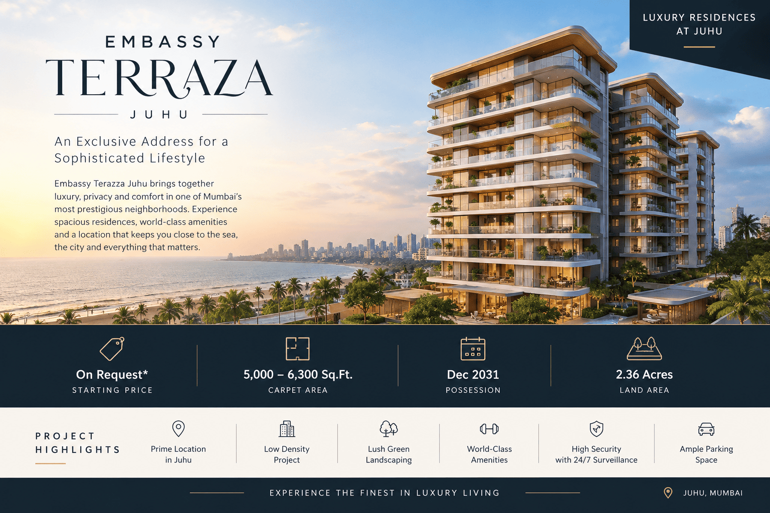 Embassy Terazza Juhu Mumbai