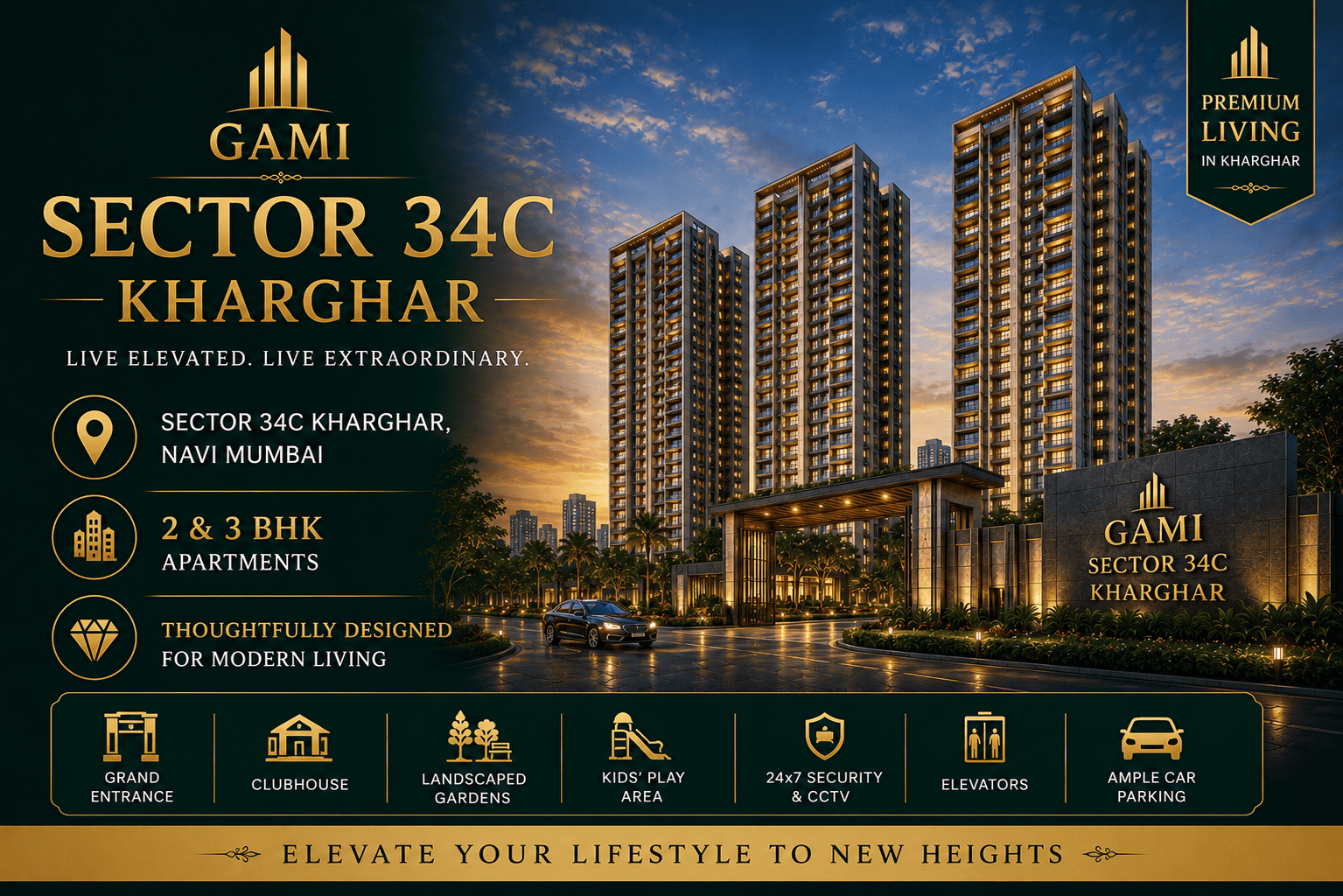 Gami Sector 34C Kharghar