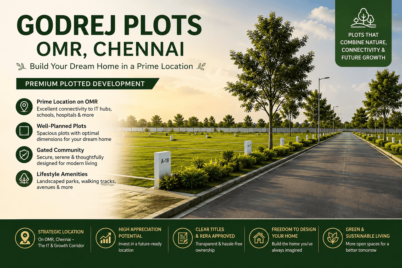 Godrej Plots OMR Road Chennai - Premium Residential Plots