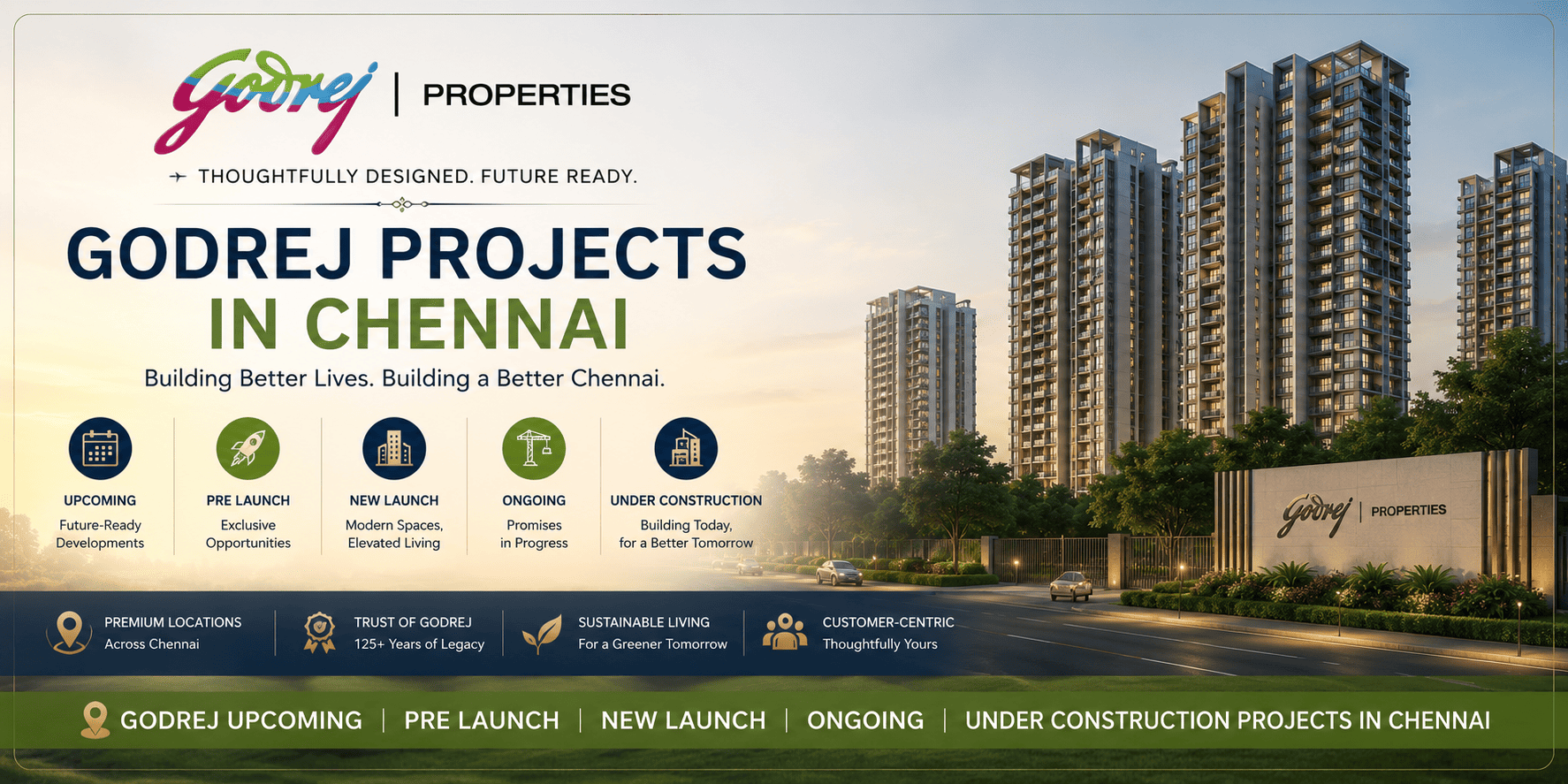 Godrej Upcoming Projects in Chennai