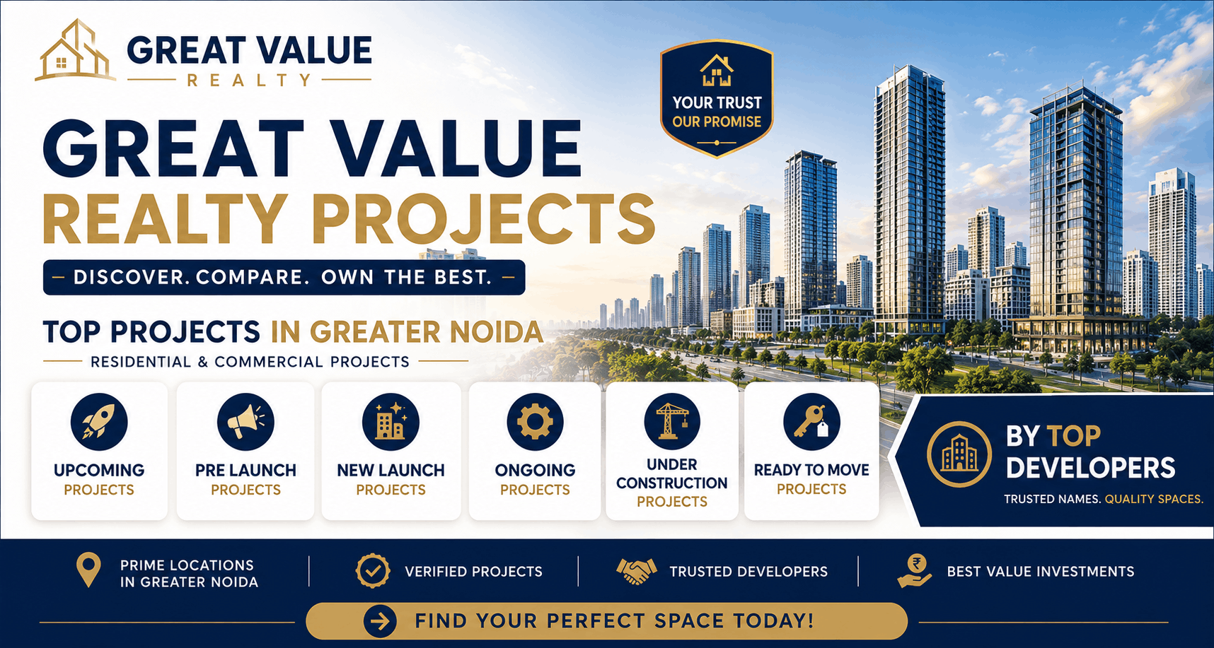 Great Value Realty Upcoming Projects in Greater Noida