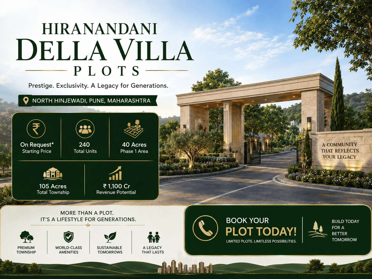 Hiranandani Della Villa Plots Pune Premium Residential Plots