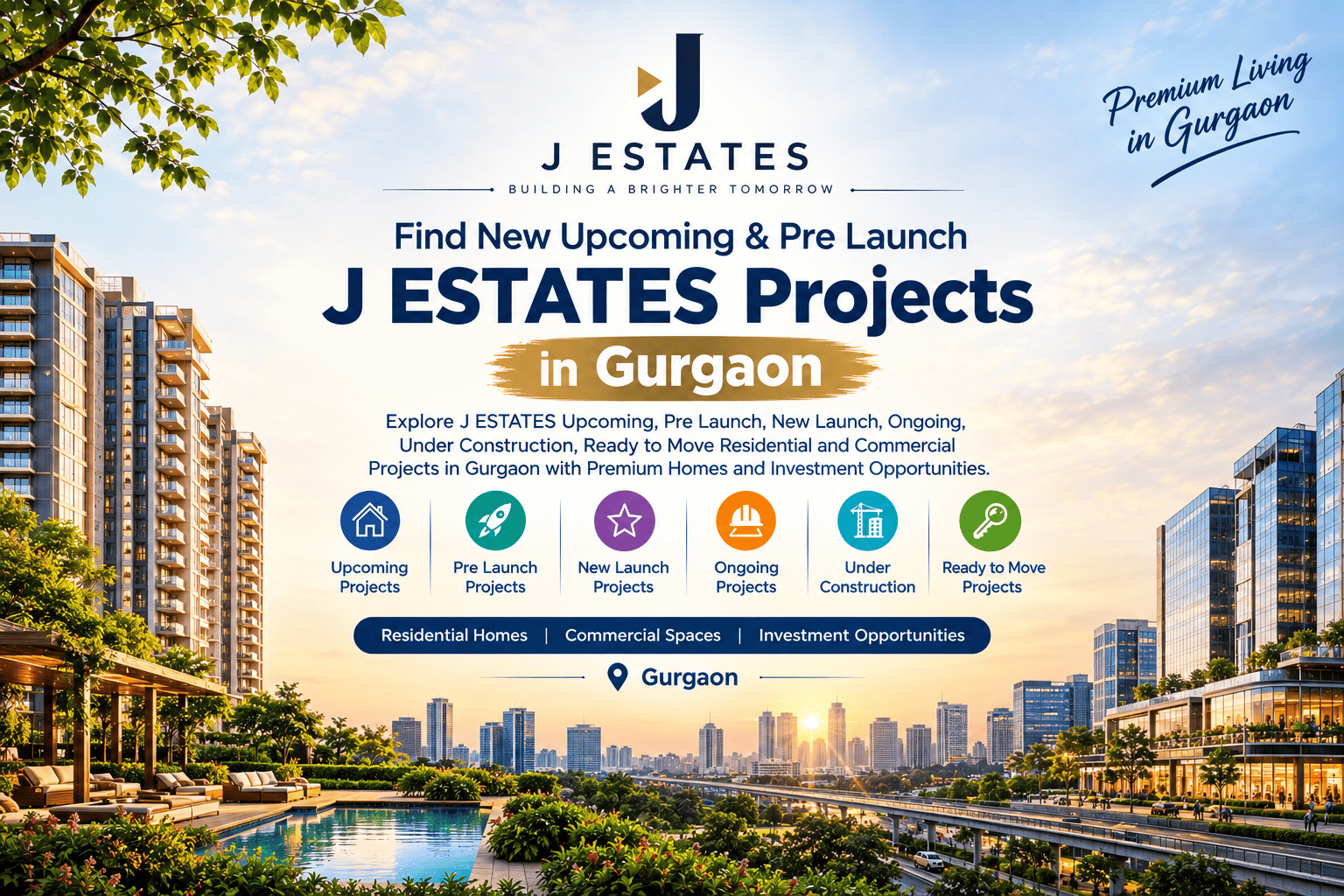 J ESTATES Upcoming Projects in Gurgaon